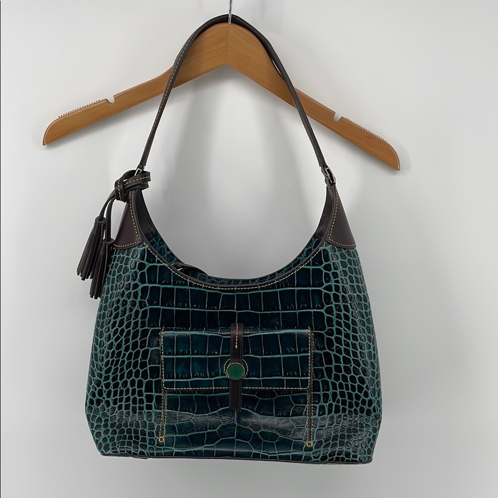 Dooney & Bourke Hobo Bag in Teal G4